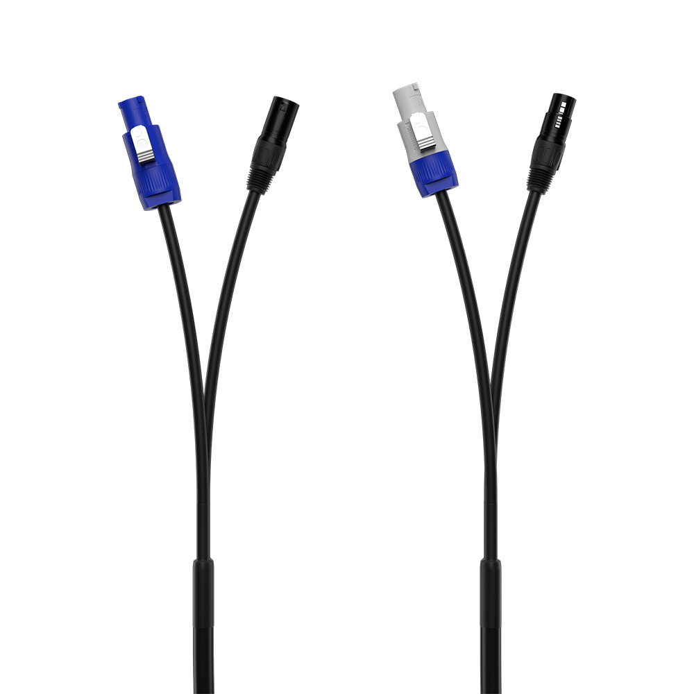 SHEHDS Combination of Power Con Plug and DMX Signal Line