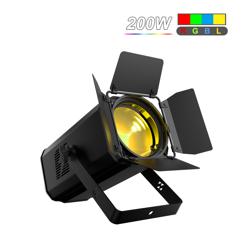 Mobile App Control LED 200W COB Zoom Par CWW&RGBW&RGBL&RGBWAUV&RGBLAC Lighting