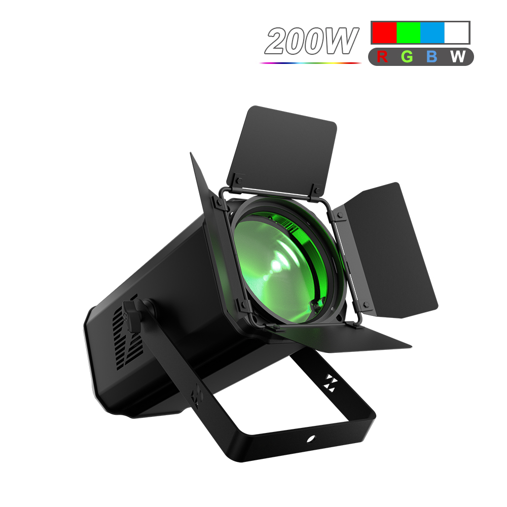 Mobile App Control LED 200W COB Zoom Par CWW&RGBW&RGBL&RGBWAUV&RGBLAC Lighting