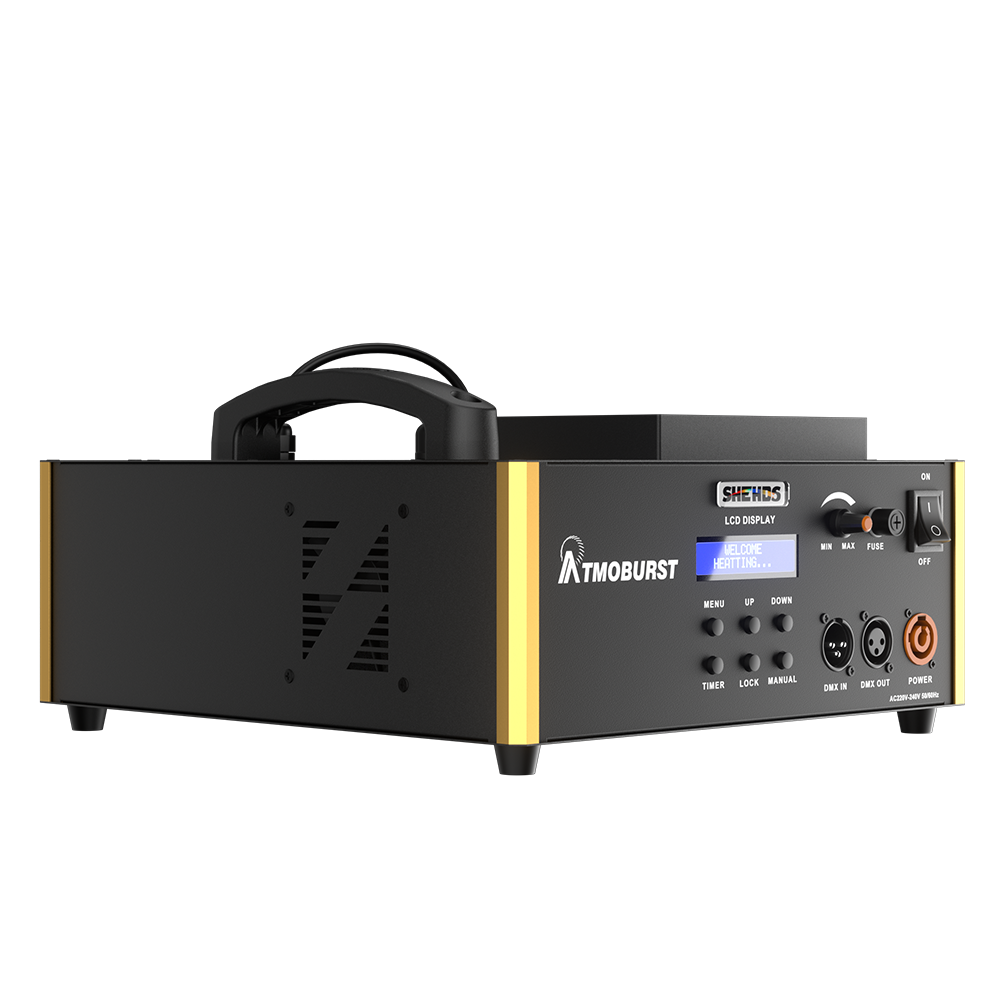 SHEHDS LED 24x3W RGB Somke Machine For Gig Wedding Party