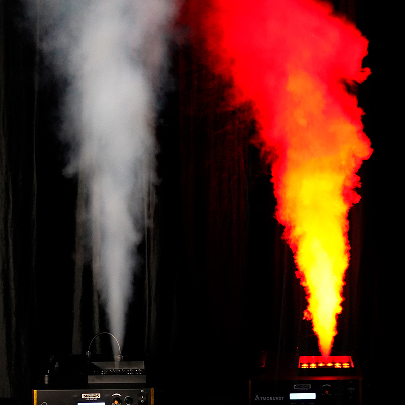 SHEHDS LED 24x3W RGB Somke Machine For Gig Wedding Party