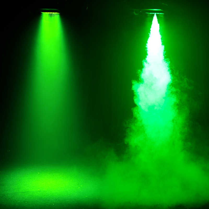 SHEHDS LED 24x3W RGB Somke Machine For Gig Wedding Party