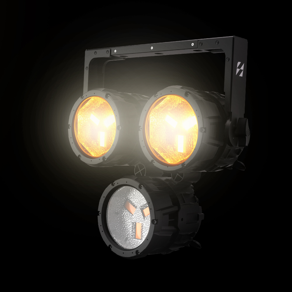 SHEHDS 100W Waterproof Linkable Retro Style LED Par Light with Mobile App Control