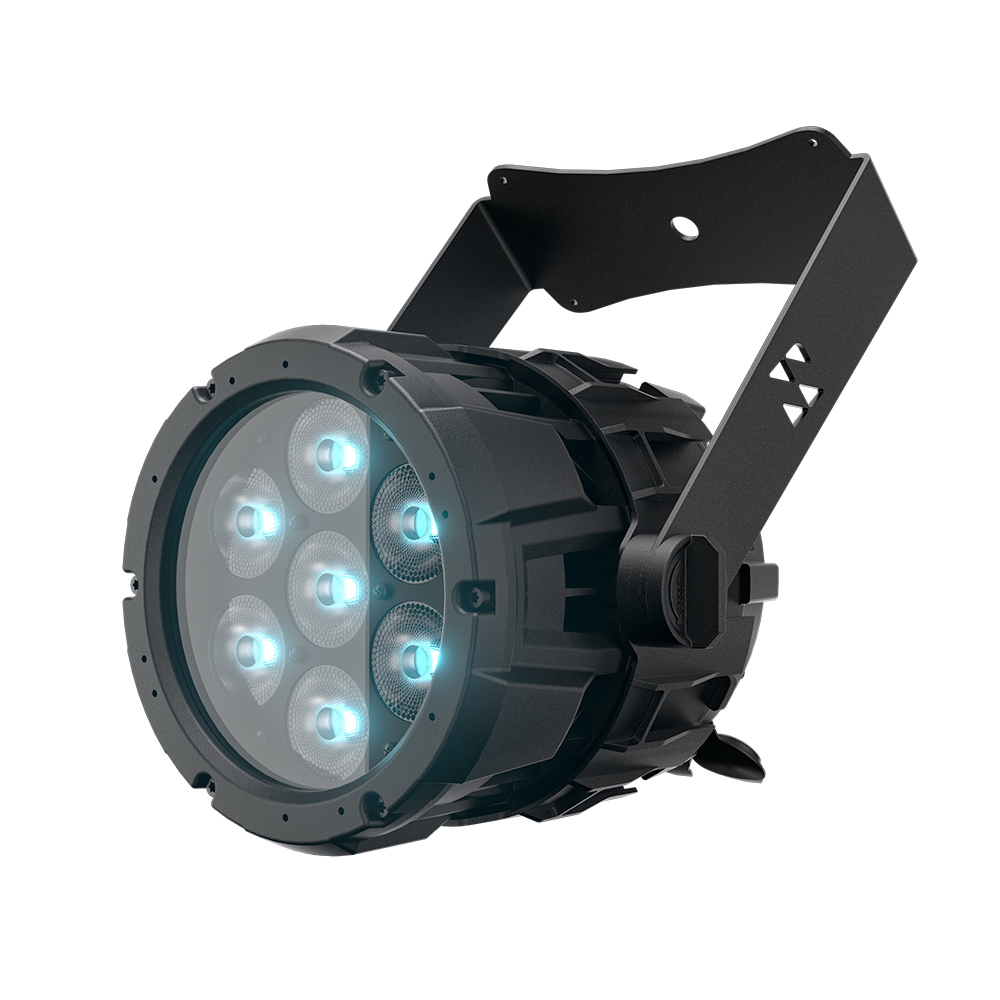 SHEHDS 7x18W RGBWA+UV&RGBLAC Waterproof Linkable LED Par Light with Mobile App Control For Concert Outdoor