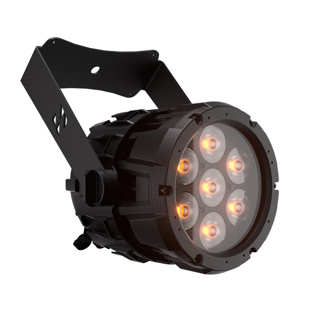 SHEHDS 7x18W RGBWA+UV&RGBLAC Waterproof Linkable LED Par Light with Mobile App Control For Concert Outdoor