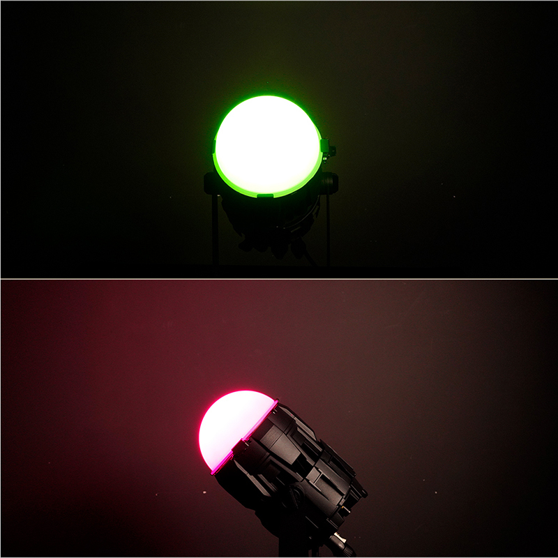SHEHDS 150W Waterproof Linkable COB RGBLAC Par Light with Mobile App Control