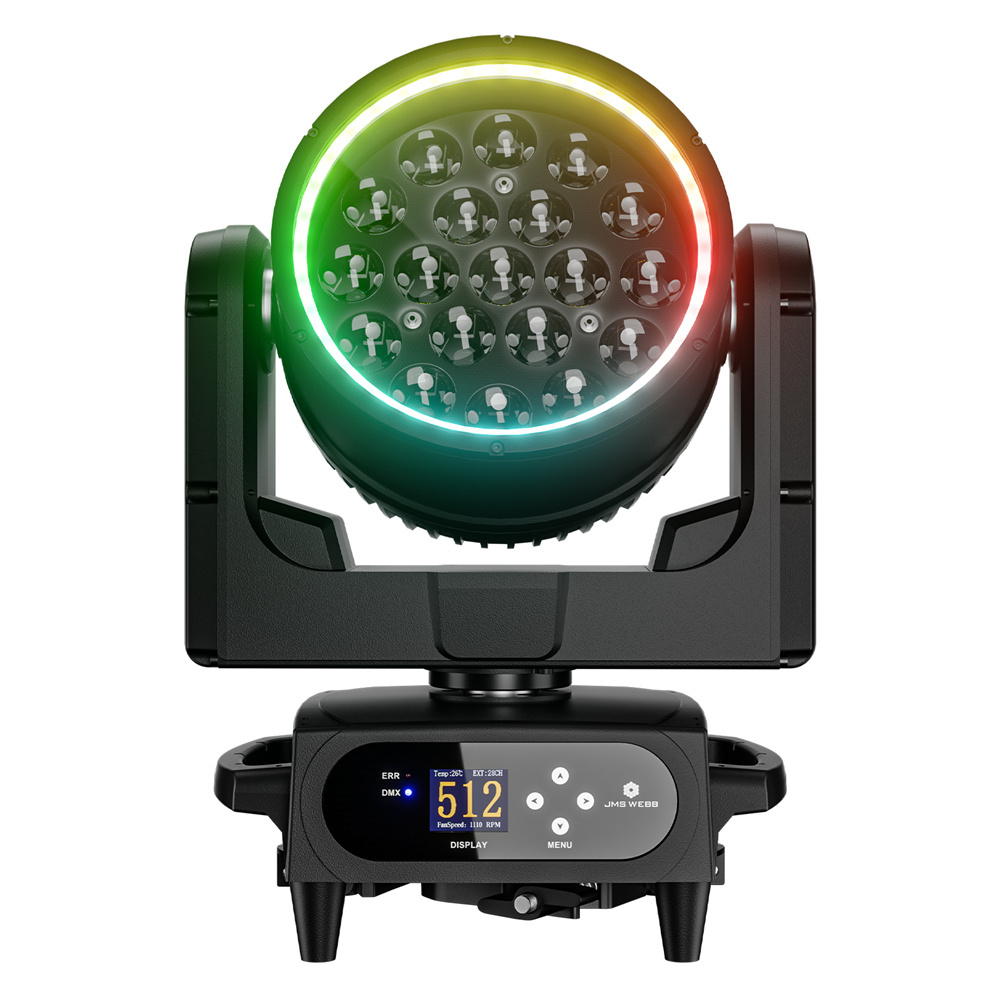 (App control) 19X15W/20W/25W  Waterproof LED Zoom & Wash with Pixels Moving Head