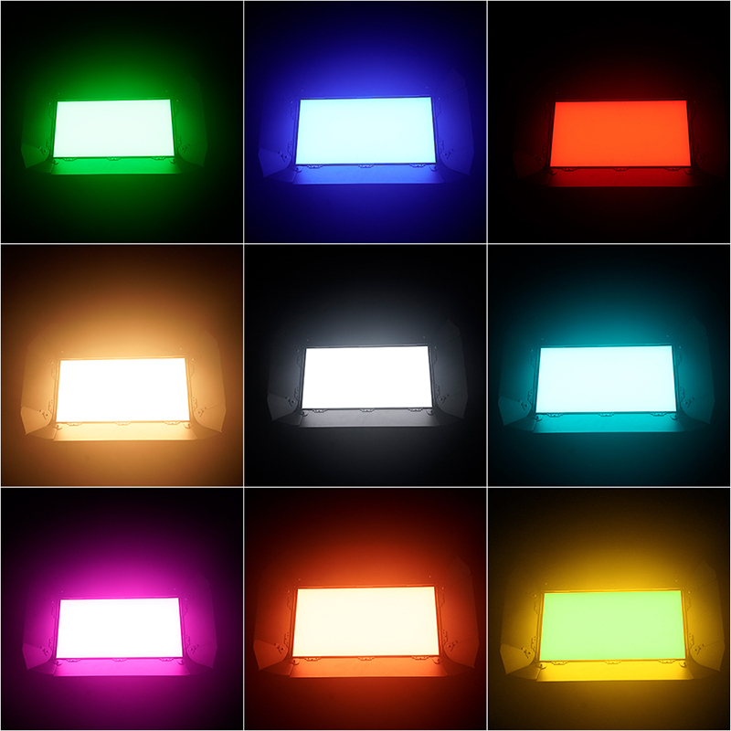 Shehds LED 200W Warm+Cool White&RGBW+Warm White Panel Light