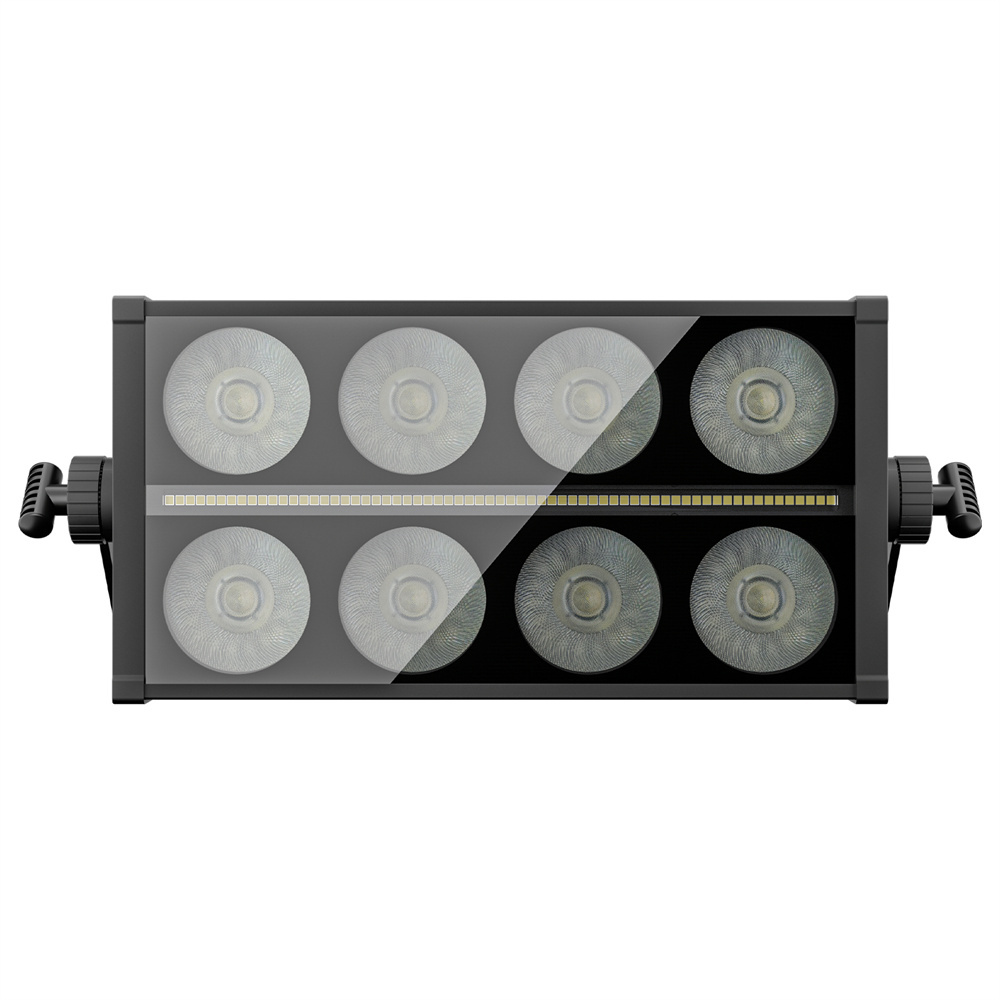 Shehds LED 350W 28Pcs Flood & 8Pcs Blinder & Strobe Light For DJ Party Concert