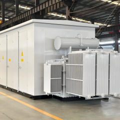 Subestación tipo caja especial para generación de energía eólica