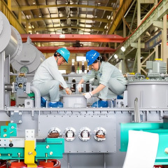 Transformador rectificador dedicado a la energía del hidrógeno