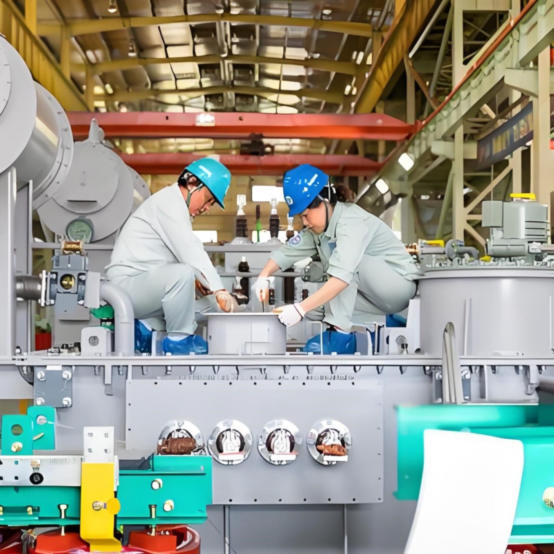 Transformador rectificador dedicado a la energía del hidrógeno