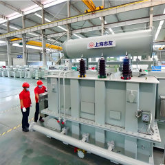 Масляный силовой трансформатор