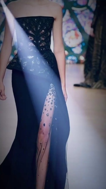 Slim fit luxury dress customization