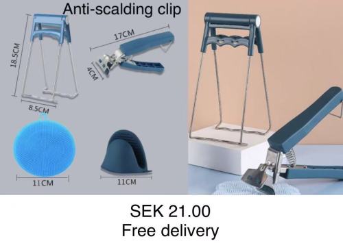 Anti-scalding clip