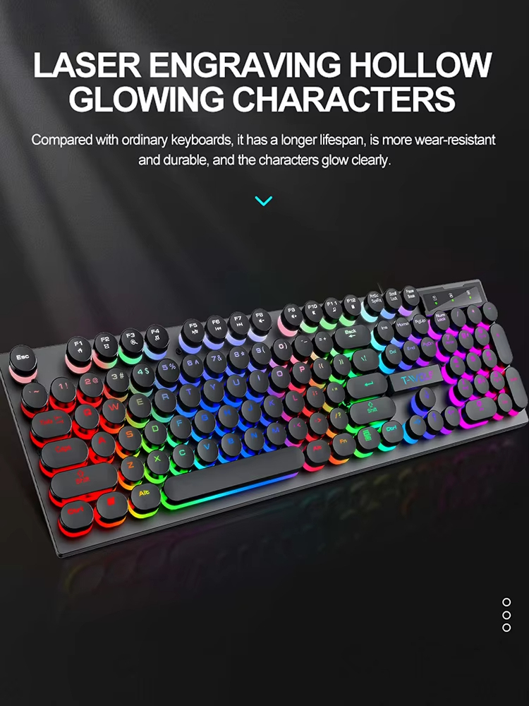 SHADOW Mechanical Feeling, คีย์บอร์ด, คอมพิวเตอร์ตั้งโต๊ะ, แล็ปท็อป, เกม eSports, คีย์บอร์ดแบบมีสายเรืองแสง
