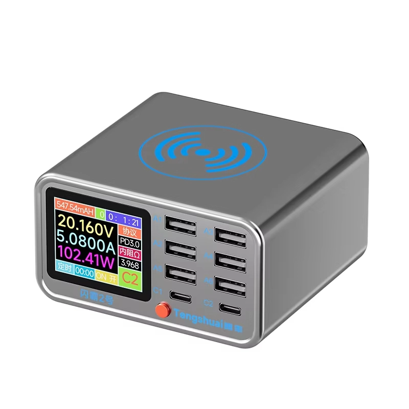SHANBA No.2 320W แฟลชชาร์จ USB Type-C สถานีชาร์จไร้สายสําหรับโทรศัพท์มือถือ/ipad/แล็ปท็อป power super fast CHARGING