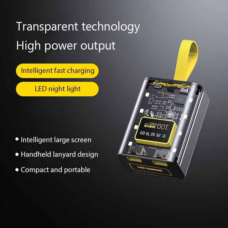 18650 DIY Power Bank กล่องแบตเตอรี่ Charger Case Dual USB ชาร์จพร้อม Night Light ชาร์จ Power Bank ไม่มีแบตเตอรี่