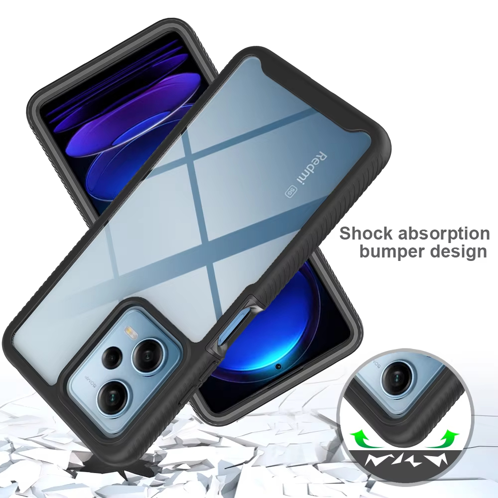 Redmi Note 12 Pro เคสโทรศัพท์5G, เคสใสกันกระแทก TPU ฝาครอบทนทานสำหรับ Xiaomi poco X5 Pro 5g