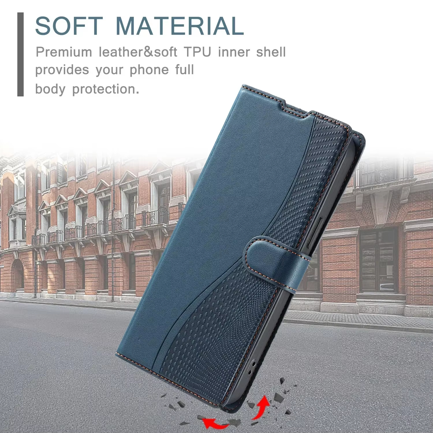 เคสโทรศัพท์แบบฝาพับหนังสำหรับ Xiaomi redmi 9 9A 9C 11A 10C 13C A3 Note 9 10S 11S 12 13 Pro เคสป้องกันแบบกระเป๋าสตางค์แม่เหล็กสุดหรู