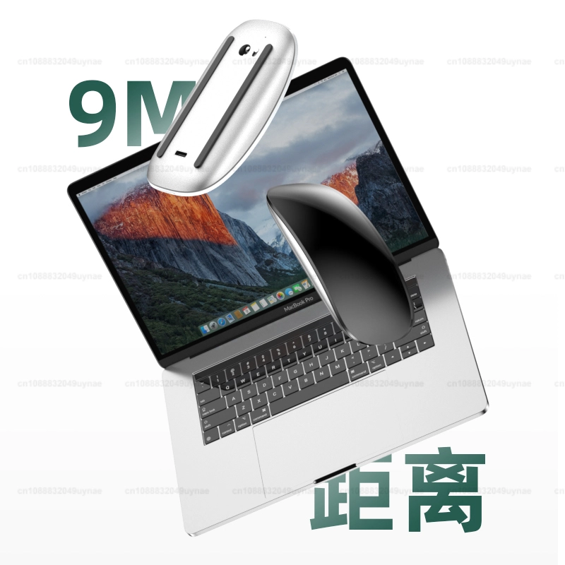 สําหรับ APPLE Original Multi-Touch Surface Magic Mouse สําหรับ MacBook Pro Air MINI แล็ปท็อปแท็บเล็ตพีซี iPad Bluetooth 5.0 เมาส์ไร้สาย