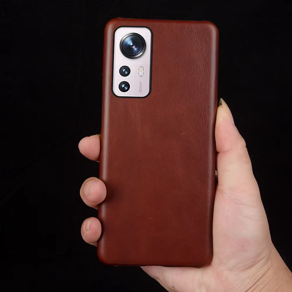 Hand Madeน้ํามันขี้ผึ้งหนังสําหรับXiaomi Mi 12 11 10 Series 12 T 12Proรูปแบบของแท้ 12Pro 12Lite NE 12X 12T Poco