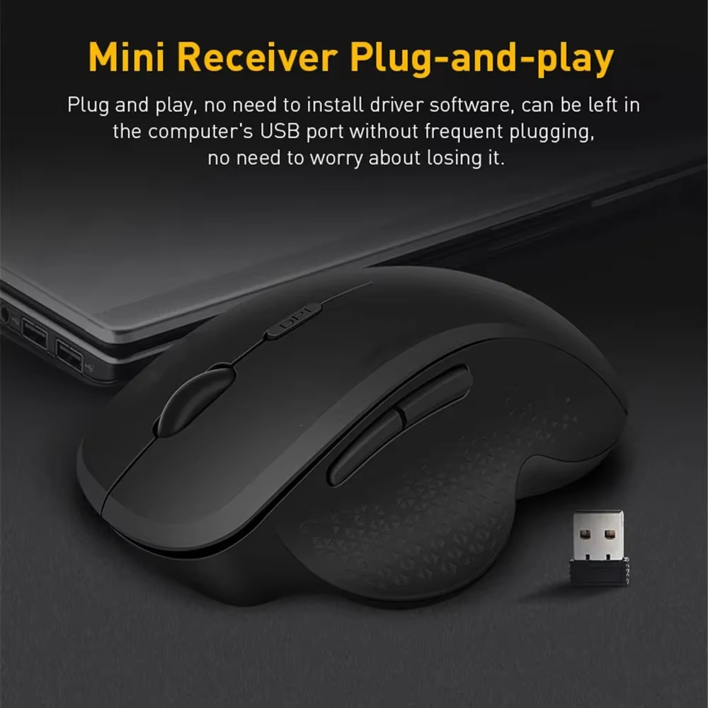 เสี่ยวหมี่เม้าส์ไร้สาย Mijia, เมาส์คอมพิวเตอร์ไร้สาย1600DPI เมาส์บลูทูธที่ชาร์จได้ตามหลักสรีรศาสตร์สำหรับแล็ปท็อป/โน้ตบุ๊ก/iPad/แท็บเล็ต/Mac