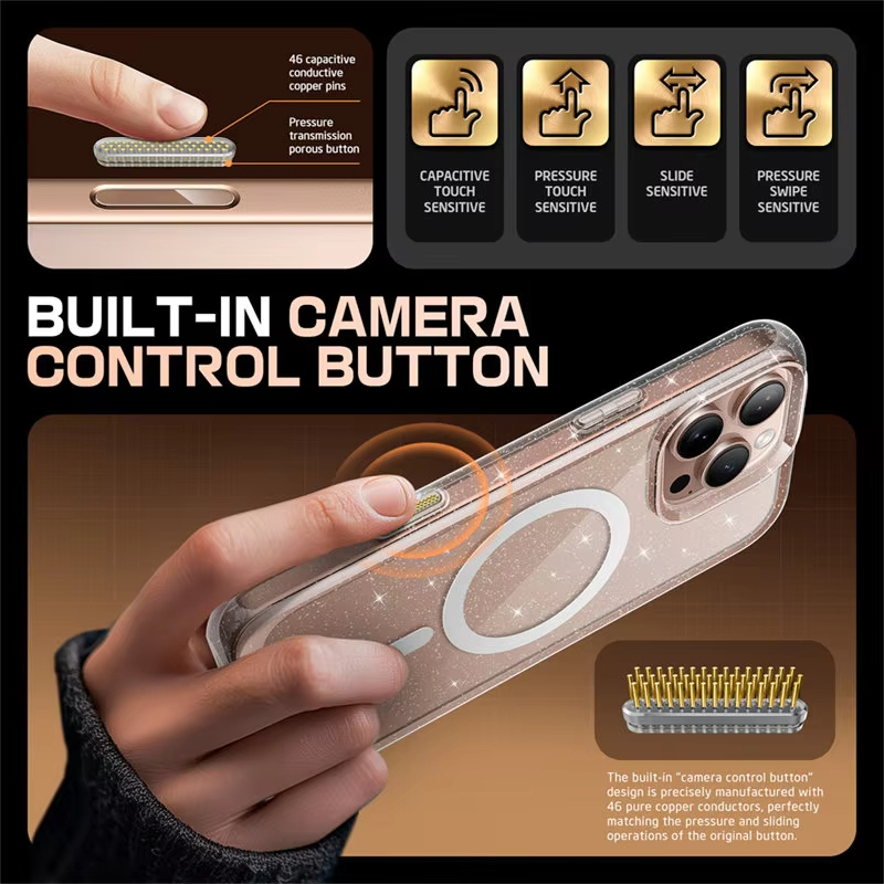 SUPCASE For iPhone 16 Pro Case พร้อมปุ่มควบคุมการจับกล้อง UB MAG Series บางป้องกันเคสโทรศัพท์แม่เหล็ก MagSafe