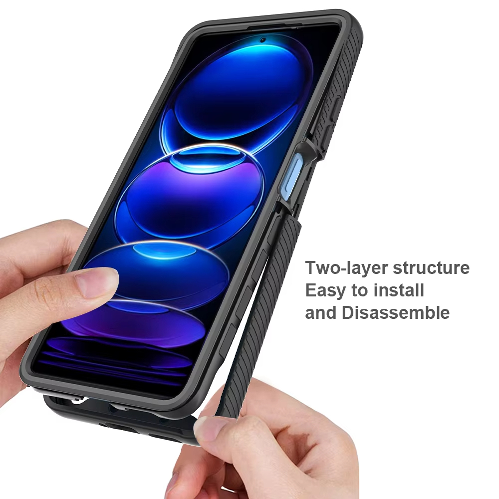 Redmi Note 12 Pro เคสโทรศัพท์5G, เคสใสกันกระแทก TPU ฝาครอบทนทานสำหรับ Xiaomi poco X5 Pro 5g