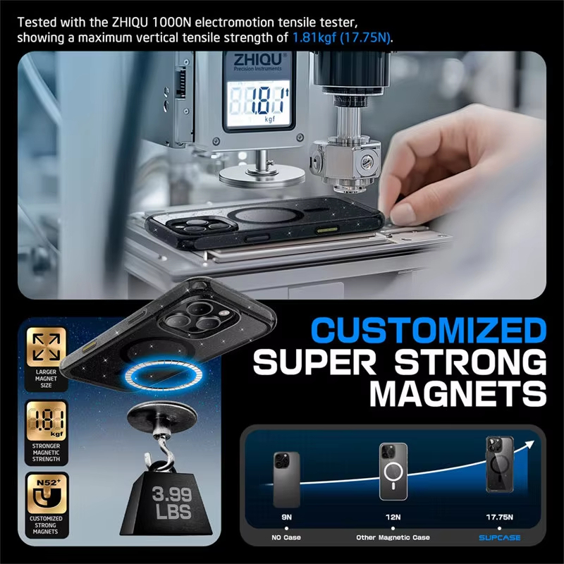 SUPCASE For iPhone 16 Pro Case พร้อมปุ่มควบคุมการจับกล้อง UB MAG Series บางป้องกันเคสโทรศัพท์แม่เหล็ก MagSafe