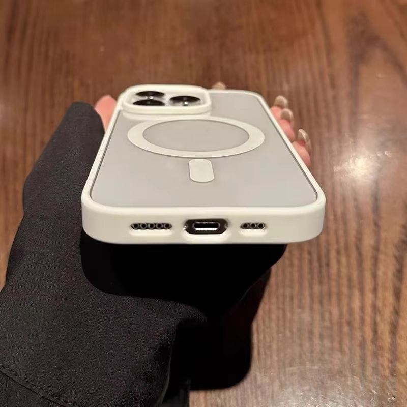 เคสโทรศัพท์แม่เหล็กทำพิเศษสำหรับ iPhone XR หันไป15Pro เคสแข็งใสสำหรับ XR ดัดแปลงเพื่อป้องกันฝาหลัง14pro