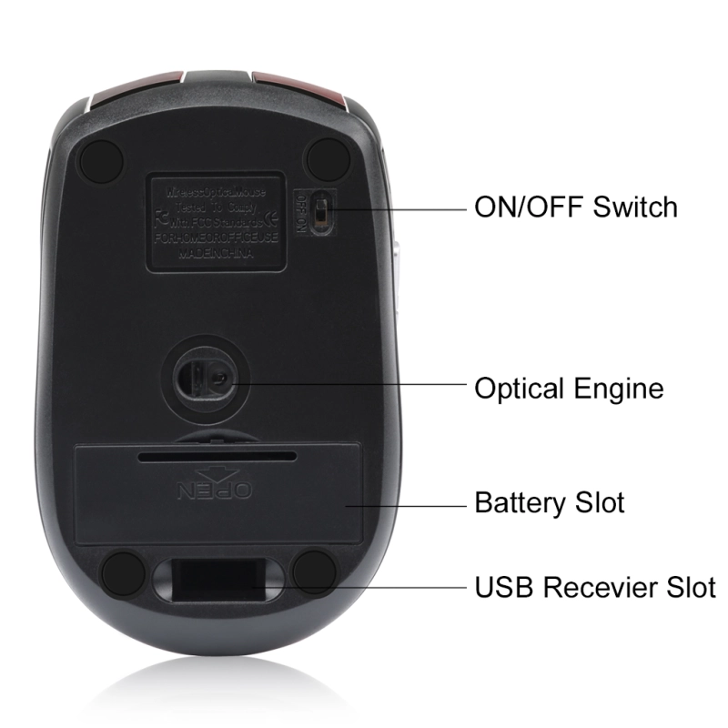 เม้าส์บลูทูธไร้สาย2.4G เมาส์ที่เหมาะกับสรีระ/1200/1600dpi 6ปุ่มปิดเสียงสำหรับแท็บเล็ต MacBook แล็ปท็อปคอมพิวเตอร์พีซี