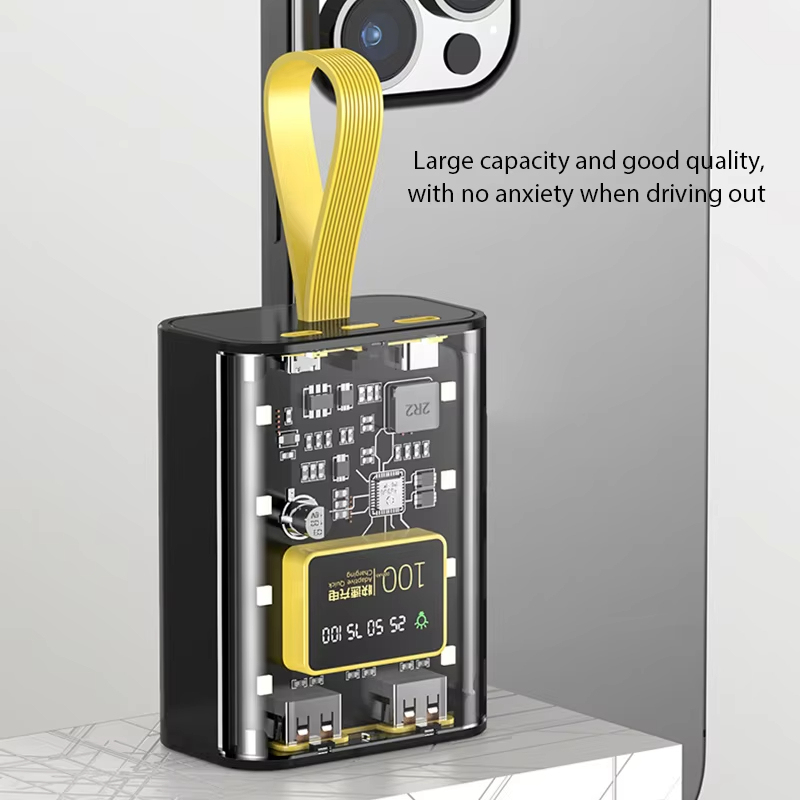 18650 DIY Power Bank กล่องแบตเตอรี่ Charger Case Dual USB ชาร์จพร้อม Night Light ชาร์จ Power Bank ไม่มีแบตเตอรี่