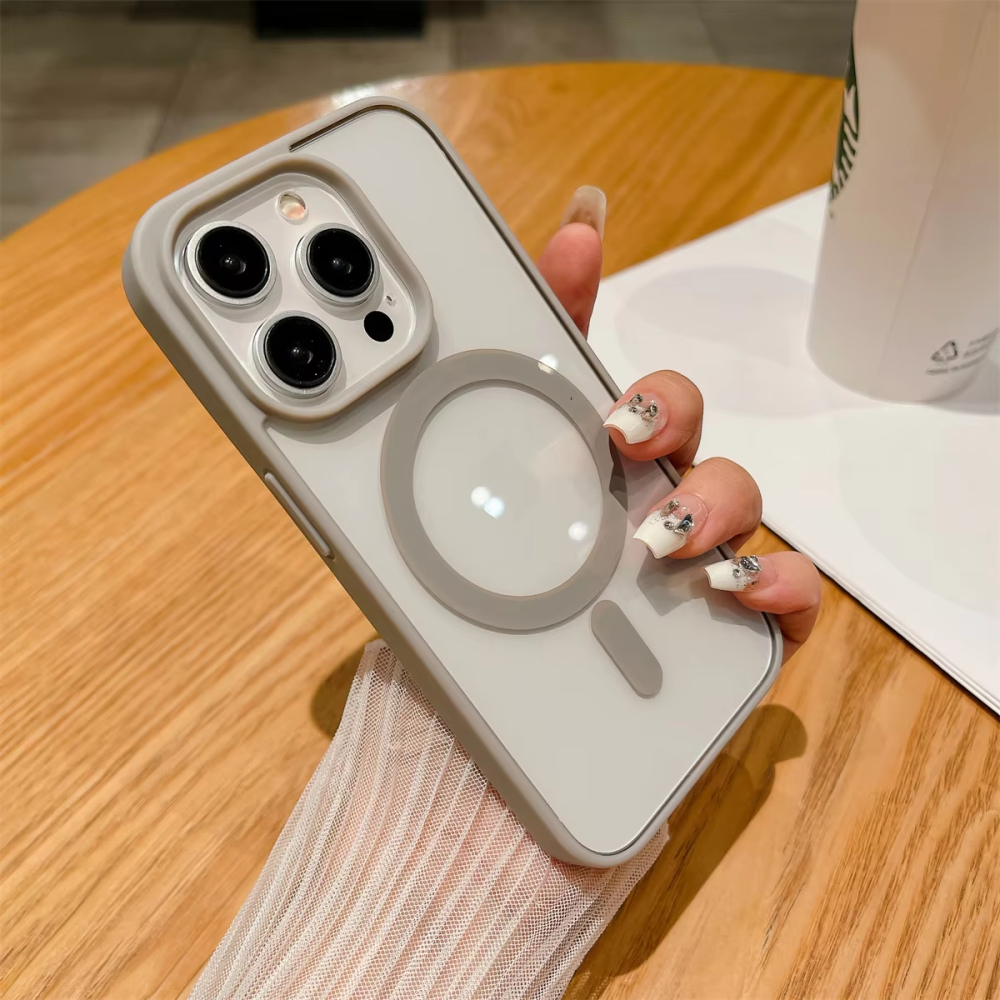 เคสโทรศัพท์แม่เหล็กทำพิเศษสำหรับ iPhone XR หันไป15Pro เคสแข็งใสสำหรับ XR ดัดแปลงเพื่อป้องกันฝาหลัง14pro