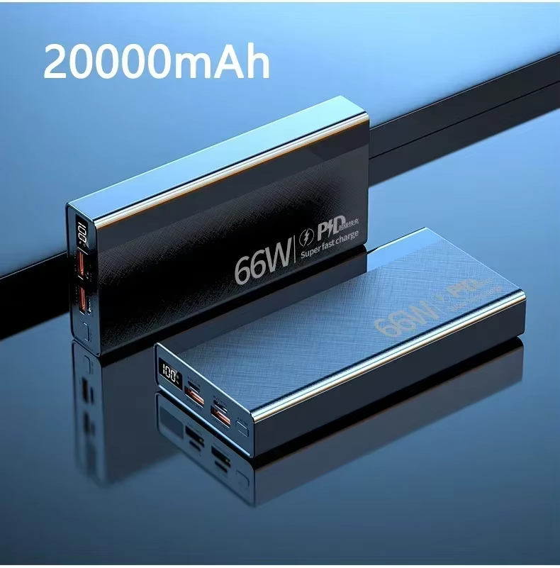 พาวเวอร์แบงค์30000mAh ชาร์จเร็วพิเศษ66W สำหรับ iPhone 13 14 Pro Huawei Xiaomi Samsung PD 20W ที่ชาร์จแบตเตอรี่ภายนอกพาวเวอร์แบงค์