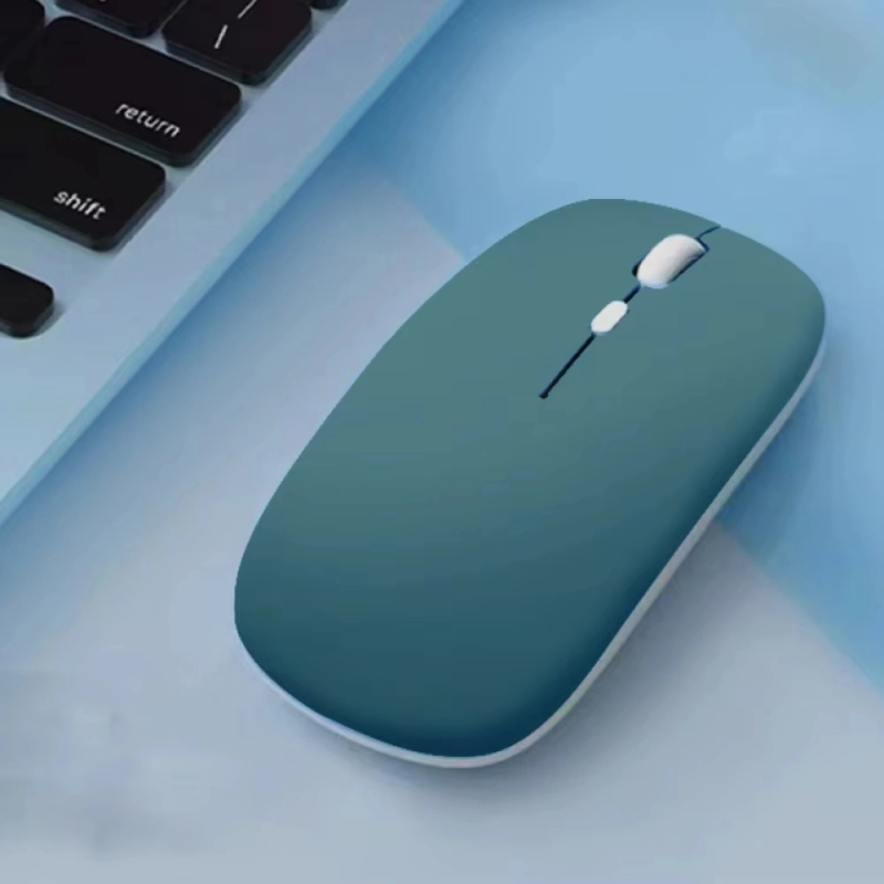 เมาส์บลูทูธเงียบ Marcaron คอมพิวเตอร์แล็ปท็อปเมาส์ไร้สายสําหรับ iPad Samsung แท็บเล็ต Universal Mice Noiseless