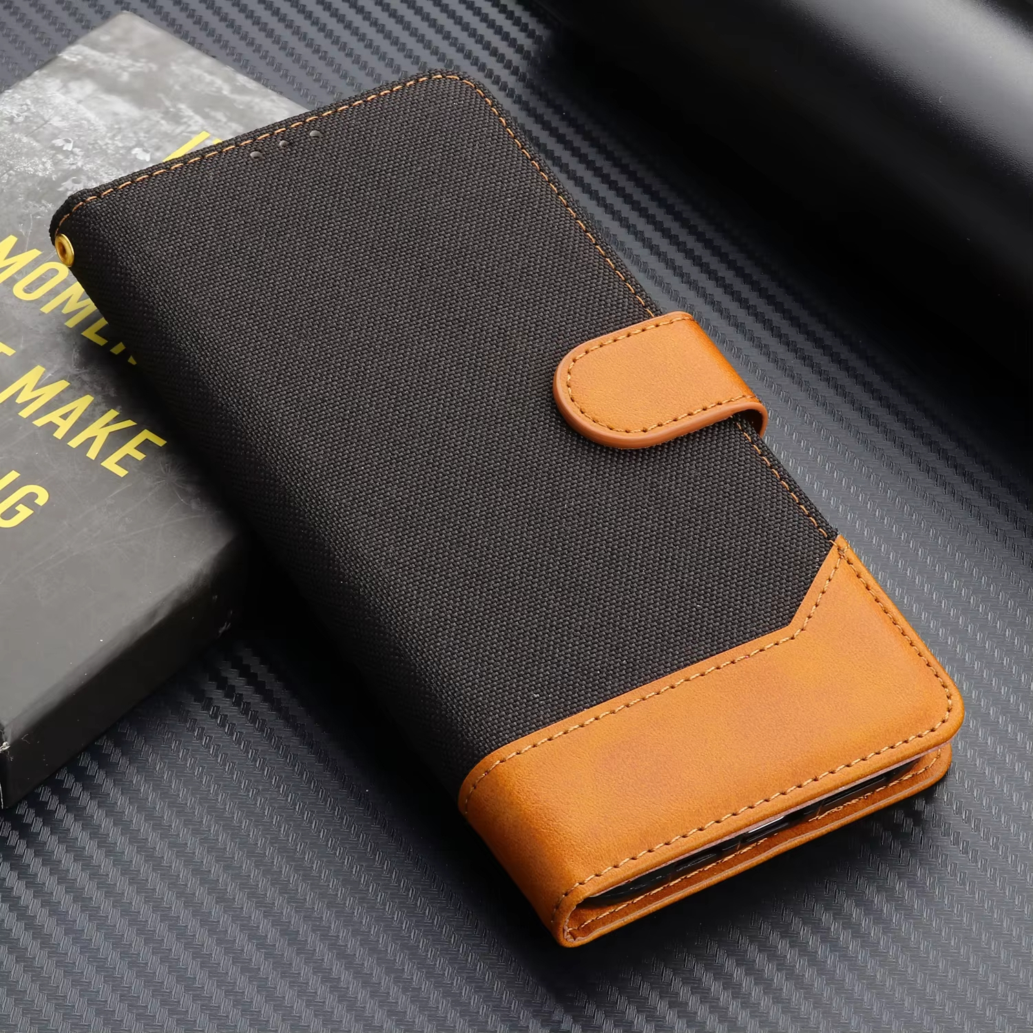 เคสหนังปกป้องโทรศัพท์ T5094 TCL 505 T509K เคสกระเป๋าสตางค์สำหรับ estuches de celular TCL 505 funda coque 6.75"