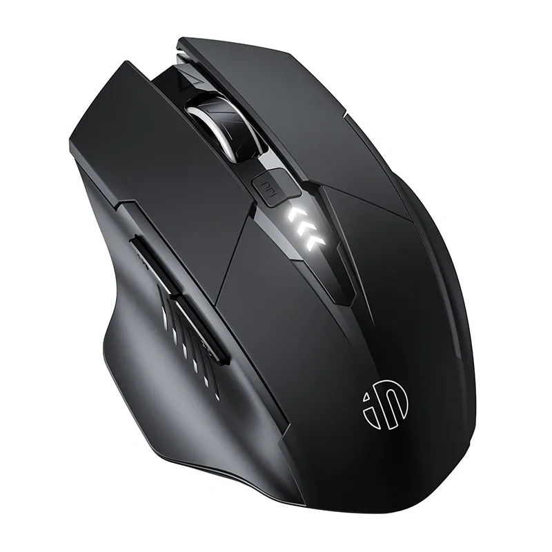 INPHIC F1 2.4G เมาส์ไร้สาย 500mAh Ergonomic ชาร์จจอแสดงผล Office Home เงียบแล็ปท็อปคอมพิวเตอร์เดสก์ท็อป Universal