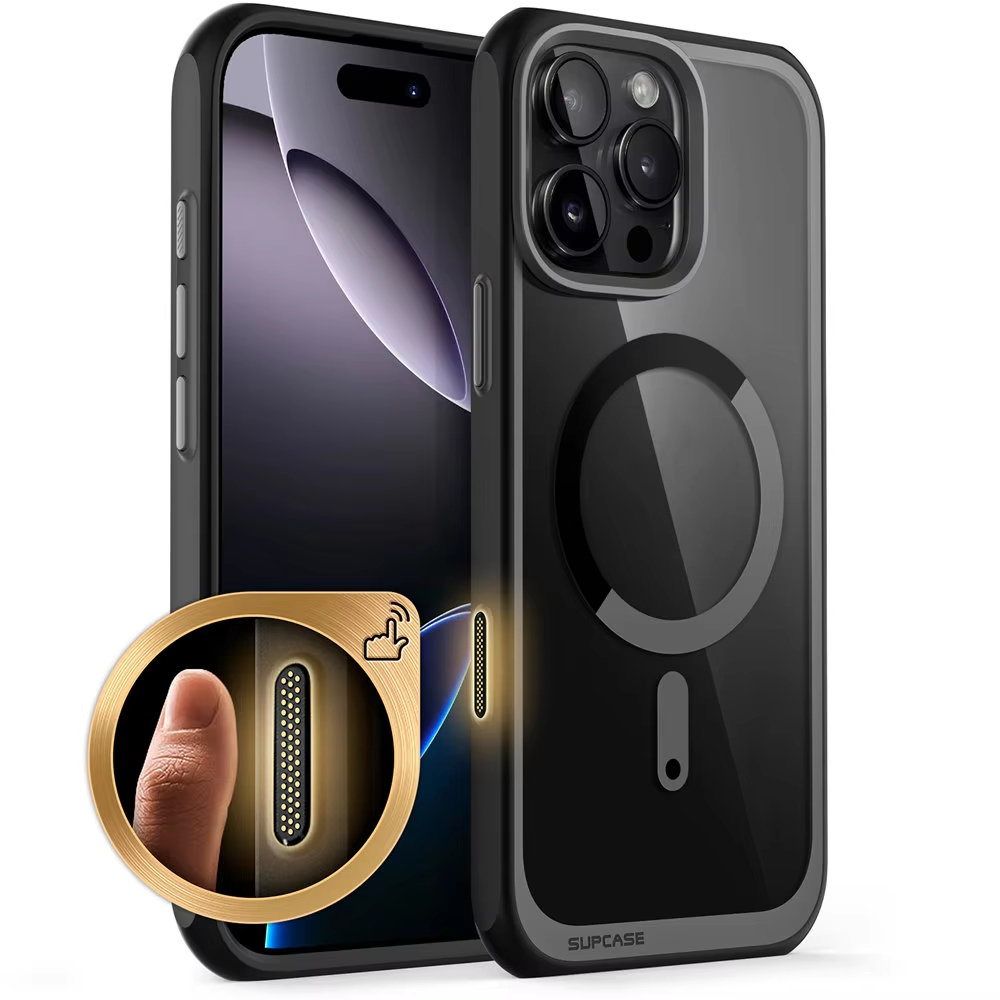SUPCASE For iPhone 16 Pro Case พร้อมปุ่มควบคุมการจับกล้อง UB MAG Series บางป้องกันเคสโทรศัพท์แม่เหล็ก MagSafe