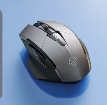 INPHIC F1 2.4G เมาส์ไร้สาย 500mAh Ergonomic ชาร์จจอแสดงผล Office Home เงียบแล็ปท็อปคอมพิวเตอร์เดสก์ท็อป Universal