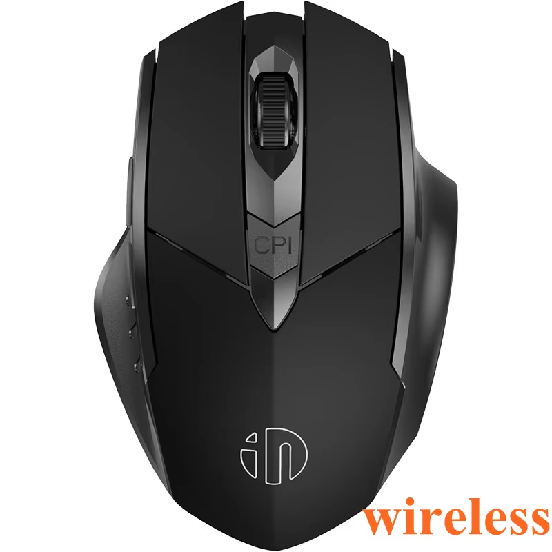 เมาส์ไร้สายบลูทูธแบบชาร์จไฟได้ 2.4G PM6 เมาส์ไร้สาย Office Mute สนับสนุน PC แล็ปท็อปแท็บเล็ต Gamer เมาส์สําหรับคอมพิวเตอร์