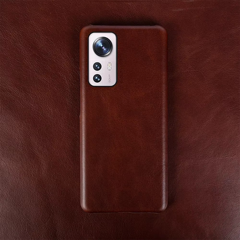 Hand Madeน้ํามันขี้ผึ้งหนังสําหรับXiaomi Mi 12 11 10 Series 12 T 12Proรูปแบบของแท้ 12Pro 12Lite NE 12X 12T Poco