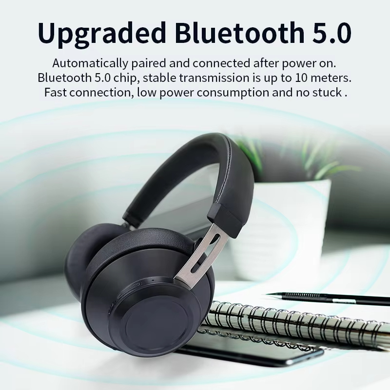 Bluedio BT5หูฟังไร้สาย Bluetooth ชุดหูฟังครอบหูชุดหูฟัง57มม.15-20H เวลาเล่น mic สำหรับโทรศัพท์