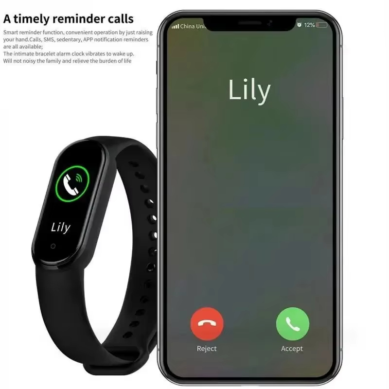 XIAOMI Mijia สมาร์ทวอท์ชสร้อยข้อมือนาฬิกาเคลื่อนไหวขั้นตอนบลูทูธข้อมูลโทรศัพท์ซิงโครนัสสมาร์ทวอทช์สําหรับนักเรียนชายหญิง