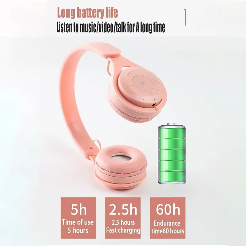 Xiaomi สเตอริโอ Y08 ชุดหูฟัง 5.3 ชุดหูฟังบลูทูธพับเด็กไร้สายกีฬาหูฟังชุดหูฟังสําหรับเล่นเกมหูฟังแบบครอบหู