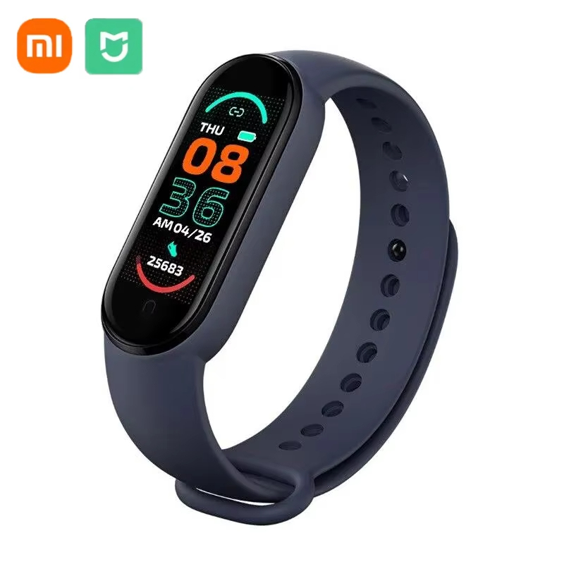 XIAOMI Mijia สมาร์ทวอท์ชสร้อยข้อมือนาฬิกาเคลื่อนไหวขั้นตอนบลูทูธข้อมูลโทรศัพท์ซิงโครนัสสมาร์ทวอทช์สําหรับนักเรียนชายหญิง