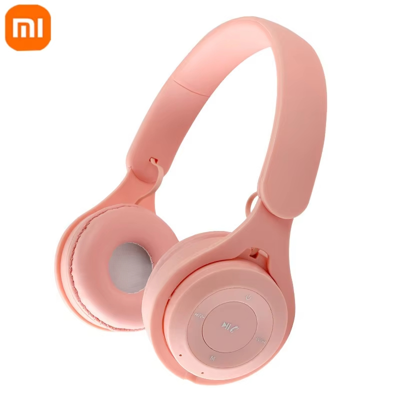 Xiaomi สเตอริโอ Y08 ชุดหูฟัง 5.3 ชุดหูฟังบลูทูธพับเด็กไร้สายกีฬาหูฟังชุดหูฟังสําหรับเล่นเกมหูฟังแบบครอบหู