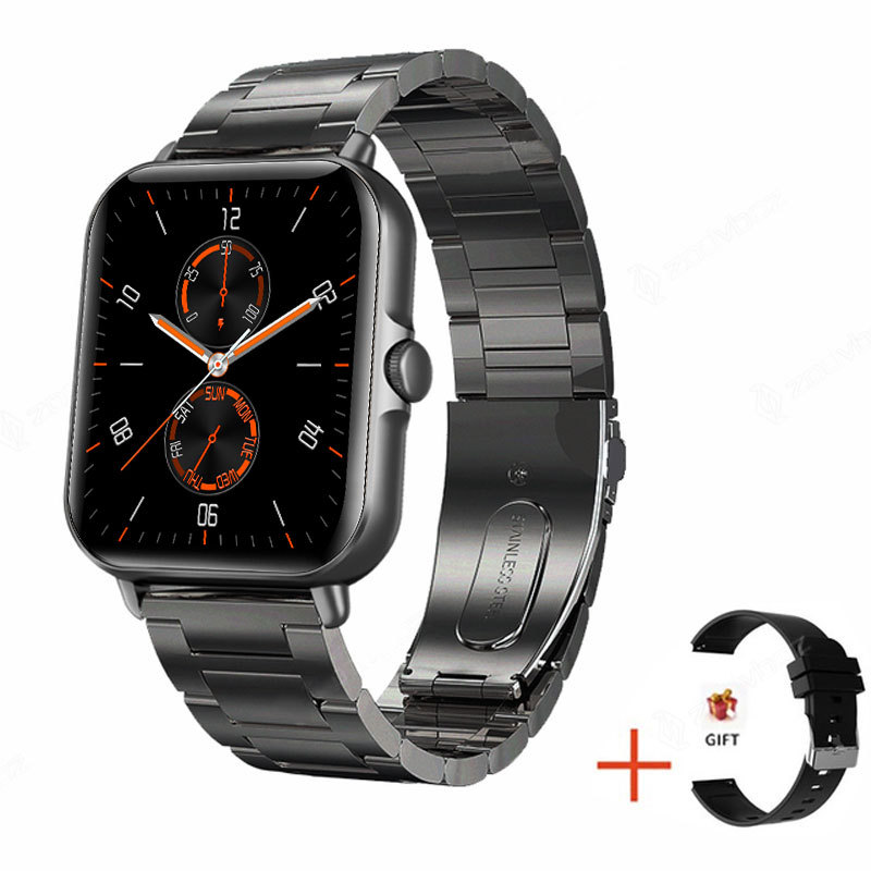 2024 สมาร์ทวอท์ชบลูทูธเล่นเพลงSmartwatchฟิตเนสนาฬิกาดิจิตอลกีฬานาฬิกากันน้ําสําหรับผู้ชายผู้หญิงIOS Android