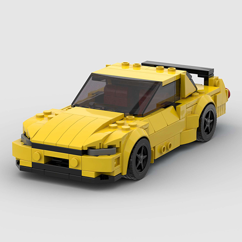 Nissan Skyline R32 MOC Car Building Block Super race Vehicle Brick