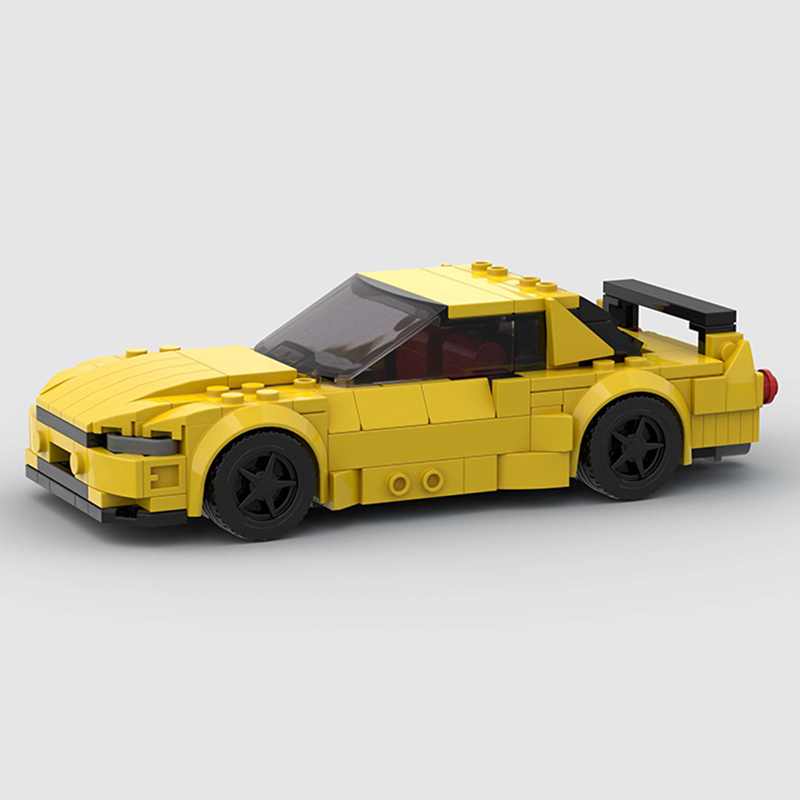 Nissan Skyline R32 MOC Car Building Block Super race Vehicle Brick